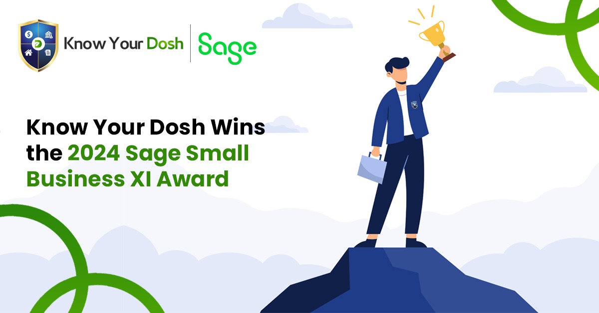 Know Your Dosh Wins Sage Business Award