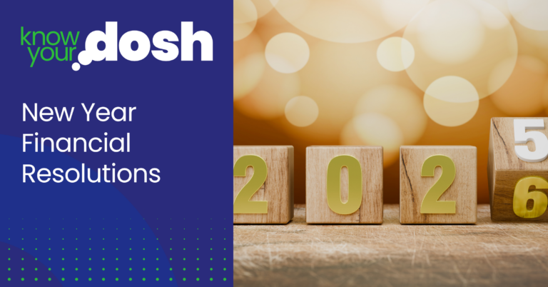 blocks with numbers on representing 2025 turning to 2026 for financial resolutions