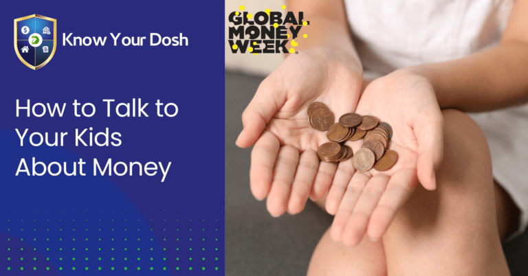 Hands held outwards holding a number of coins in their palms